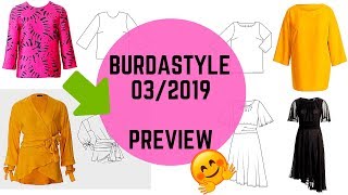 Burda 032019 Magazine Preview and Line Drawings [upl. by Adaval]