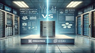 Обзор и настройка гипервизора ProxMox VE сравнение с гипервизором VMWare ESXi [upl. by Aneetsirk]