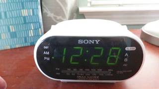 How to setup DST on SONY Dream Machine Alarm Clock [upl. by Aisatna]