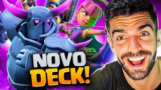 NOVO E MELHOR DECK DE PEKKA COM ARQUEIRAS EVOLUIDAS NO CLASH ROYALE [upl. by Hsitirb134]