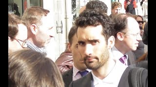 Martin Fourcade et les Champions des Jeux Olympiques dHiver 2018 à l Elysée le 13 avril 2018 [upl. by Flin326]