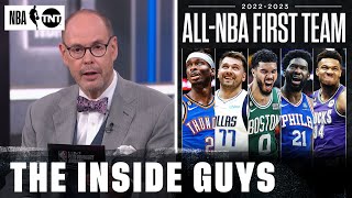 The Inside Crew Reveals 202223 AllNBA Teams  NBA on TNT [upl. by Halland]