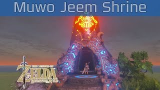 The Legend of Zelda Breath of the Wild  Muwo Jeem Shrine Walkthrough HD 1080P [upl. by Nwahc]