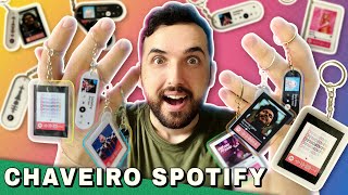 COMO FAZER CHAVEIRO DO SPOTIFY Muito fácil e barato  Spotify plaque keychain [upl. by Raina]