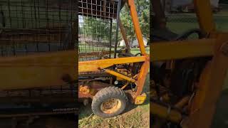 masseyferguson skidsteer skidloader vintage vintageequipment wisconsinengine bobcat [upl. by Victorie]