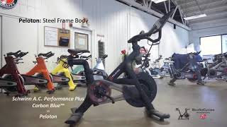 Schwinn AC Performance Plus VS Peloton Exercise Indoor Bike Review amp Comparison [upl. by Pudendas]