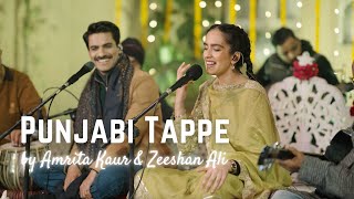 Punjabi Tappe Live  Amrita Kaur amp Zeeshan Ali  Virsa Heritage Revived 2024 [upl. by Naujal]