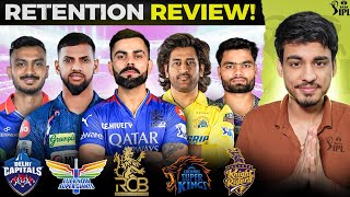 My IPL 2025 Teams Retentions Review 🤯🔥  Part 2  IPL 2025 Retention List [upl. by Hippel]