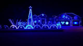 Gustavsson Family Lights 2023  Jingle Bell Rock by Bobby Helms [upl. by Kirsten]