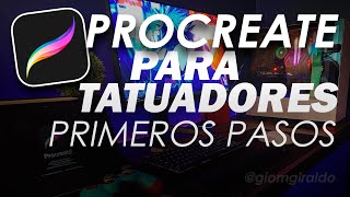 Procreate para tatuadores primeros pasos [upl. by Ynna]