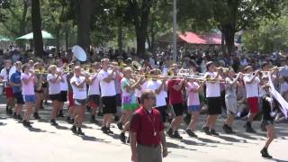 Amery Wisconsin High School Marching Band at the Minnesota State Fair [upl. by Paco]