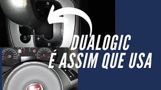 câmbio dualogic Fiat  como usar passo a passo [upl. by Devinna]