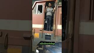 WAP4 locomotive tour indianrailways locomotive railway engine [upl. by Adnirual]