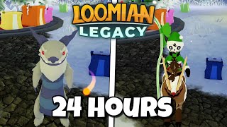 How lucky can I be in 24 Hours Hunting in Jolly Festival 2023  Loomian Legacy Roblox [upl. by Edroi]