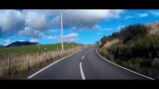 Autumn Road Trip Drive With Music On A924 On Visit To Highland Perthshire Scotland [upl. by Wearing]