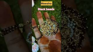 💗 Meesho mangalsutra haulmeesho black beads meesho jewellery ytshortsshortsreview [upl. by Aibat495]