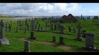 Medieval St NechtansKilnaughton Chapel amp burial ground on island of Islay Argyll Scotland [upl. by Reames]