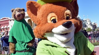 Robin Hood and Little John Meet amp Greet at The Magic Kingdom  Limited Time Magic 2019 [upl. by Aryad]