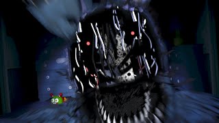 Withered nightmare bonnie Jumpscare FNAF4 [upl. by Woehick]