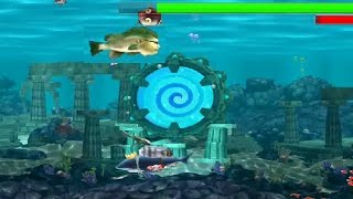 HUGE KEMPY BASS  EATEN  Hungry Shark Evolution [upl. by Ihskaneem500]