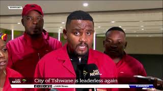 City of Tshwane is leaderless again [upl. by Asital]