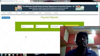 payment Gateway Method process in telugu mgnrega Scheme [upl. by Gwenette]