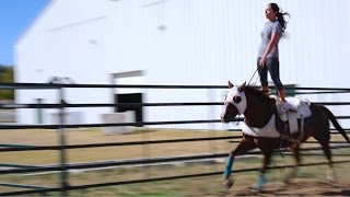 Haley Ganzel A Trick Riding Legacy [upl. by Mattah]