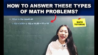 HOW TO SOLVE THESE TYPES OF MATH PROBLEMS [upl. by Quick]