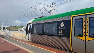 Yanchep Line train entering and leaving Son of Clark [upl. by Werby]