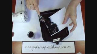 Stamping Technique  How to Use Flock [upl. by Ttegirb927]