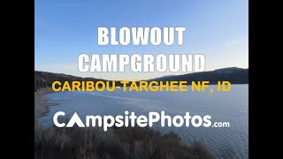 Blowout Campground  Caribou Targhee National Forest ID [upl. by Deny836]