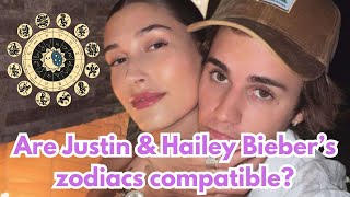 Are Justin Bieber amp Hailey Biebers zodiac signs compatible [upl. by Aneleairam]