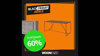 Black Friday deals bij WOONENZO [upl. by Aniraad]