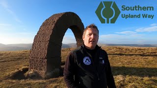 The Striding Arches Andy Goldsworthys Dramatic Scupltures on the Southern Upland Way [upl. by Erimahs]