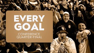 Every Goal of the Conference QuarterFinals  USL Championship [upl. by Krystle147]