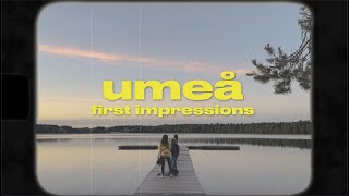 VLOG Exchange in Umeå  First Impressions [upl. by Ayrotal216]