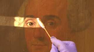 How Old Paintings Are Professionally Restored [upl. by Staci]