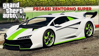 GTA 5  Pegassi Zentorno Super Sports Car  Location  Gameplay  Story Mode  Full HD Gaming [upl. by Fini]