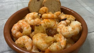 GAMBAS AL AJILLO UNA RECETA TRADICIONAL QUE NUNCA FALLA 🤤🦐 [upl. by Fleisher]