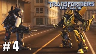 Transformers The Game  Xbox 360  Ps3 Gameplay Playthrough Autobot Campaign PART 4 [upl. by Annaert]