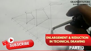 ENLARGEMENT AND REDUCTION  Technical drawing pt 3 [upl. by Haliled]