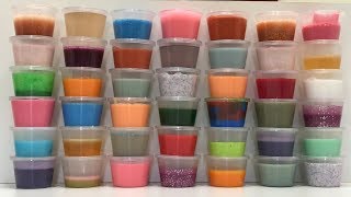 MIXING ALL MY SLIMES SLIMESMOOTHIE SATISFYING SLIME Video 1 [upl. by Acceber26]