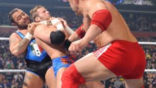 WWE Superstars Santino amp Vladimir vs Zack Ryder amp Primo [upl. by Yanehc]