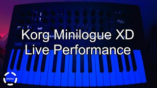 Korg Minilogue XD Live Performance 17 [upl. by Michey]