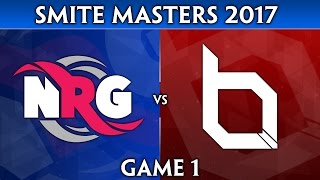 SMITE Masters 2017 Quarterfinals  NRG Esports vs Obey Alliance Game 1 [upl. by Edmond]