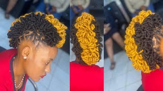 Mohawk dread styles for ladies [upl. by Hanavas]