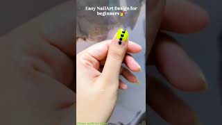 Try This Amazing EASY NAILART DESIGN for beginners 💅💅 classynailsbytanvi [upl. by Alysa]