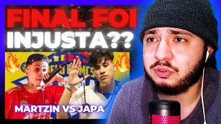 MARTZIN MG VS JAPA BA  GRANDE FINAL  DUELO DE MCS NACIONAL 2024  REACT BAUEB [upl. by Hooke]