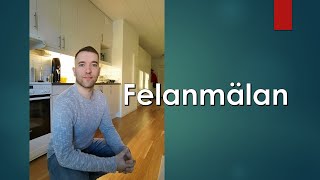 Felanmälan SFI [upl. by Erinn457]