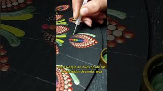 ✅APRENDA A FAZER PUXADINHOS  MANDALAS EM PONTILHISMO  ARTE DESPOJADA [upl. by Dominga]